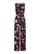 Dorothy Perkins *girls On Film Pink Floral Jumpsuit