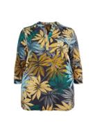 Dorothy Perkins *dp Curve Multi Colour Palm Print Shirt
