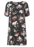 Dorothy Perkins *only Green Floral Tea Dress