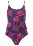 Dorothy Perkins *dp Beach Pink And Blue Tie Side Swimsuit