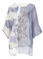 Dorothy Perkins *voulez Vous Blue Sequin Trim Top