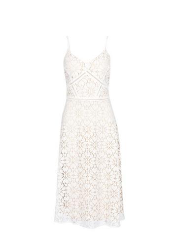 Lily & Franc *lilly & Franc Ivory Camisole Lace Dress