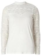 Dorothy Perkins Ivory Embroidered Victoriana Top