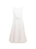 Dorothy Perkins *luxe Blush Sequin Belted Midi Dress