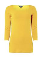 Dorothy Perkins *tall Mustard Square Neck Top