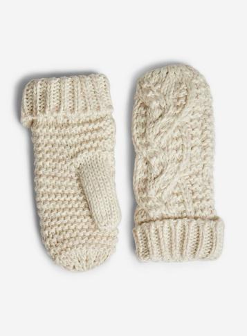 *vero Moda Cream Mittens