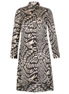Dorothy Perkins *blue Vanilla Black Longline Shirt Dress
