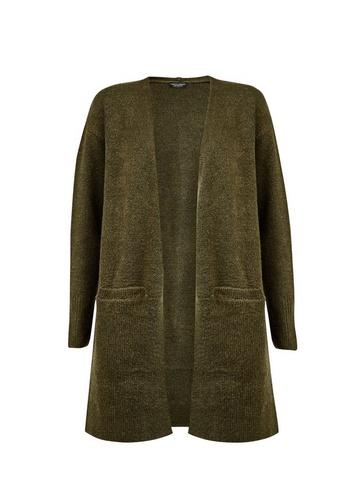 Dorothy Perkins Khaki Edge To Edge Cardigan