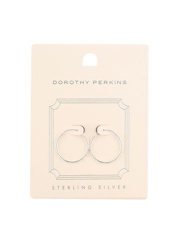 Dorothy Perkins Sterling Silver Hoop Earrings