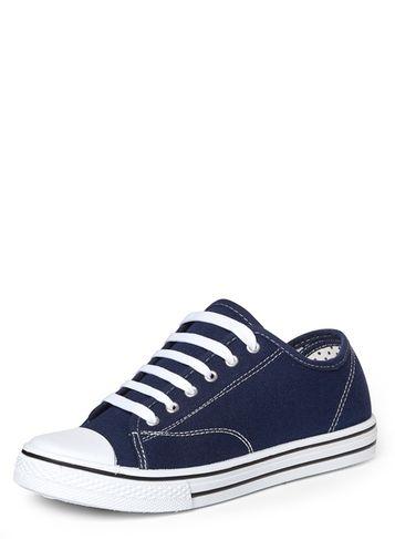 Dorothy Perkins Navy 'carla' Lace Up Trainers