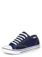 Dorothy Perkins Navy 'carla' Lace Up Trainers