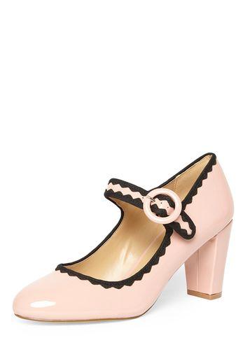 Dorothy Perkins Nude 'dotty' Mary Jane Court Shoes
