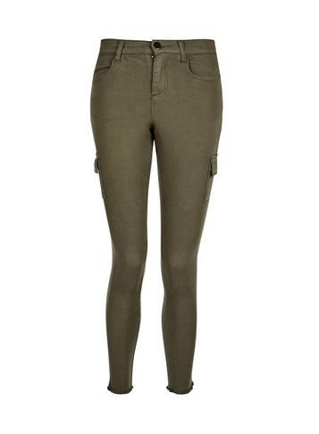 Dorothy Perkins Petite Khaki Cargo Frankie Jeans