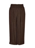 Dorothy Perkins Petite Ginger Spot Crinkle Culottes