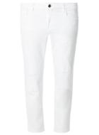 Dorothy Perkins White Roll Up 'riley' Jeans