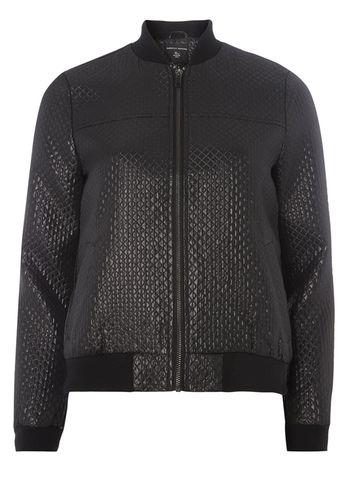 Dorothy Perkins Metallic Quilted Bomber Jacket
