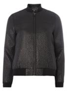 Dorothy Perkins Metallic Quilted Bomber Jacket