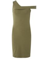 Dorothy Perkins *noisy May Green One Shoulder Bodycon Dress