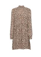 *vila Multi Colour Leopard Print Swing Dress