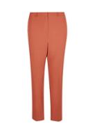Dorothy Perkins *dp Curve Rust Elastic Back Ankle Grazer Trousers