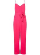 Dorothy Perkins Pink Strappy Jumpsuit