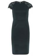 Dorothy Perkins Green Scallop Lace Dress