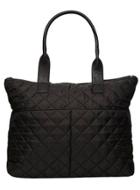 Dorothy Perkins Black Quilted Nylon Tote Bag