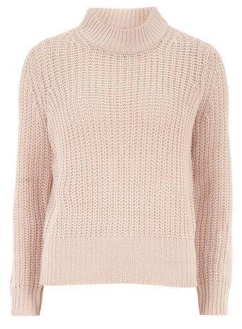 Dorothy Perkins Pink High Neck Jumper