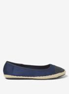 Dorothy Perkins Wide Fit Navy Carrie Espadrilles