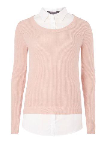 Dorothy Perkins *tall Blush Shirt