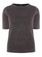 Dorothy Perkins Silver Sparkle Knitted T-shirt