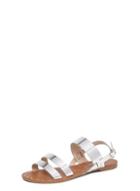 Dorothy Perkins Silver Wide Fit 'frankie' Sandals