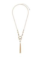 Dorothy Perkins Long Gold Tassel Necklace
