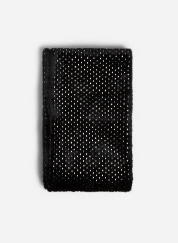 Dorothy Perkins Black Faux Fur Foil Snood