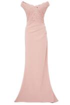 Dorothy Perkins *quiz Nude Bardot Sequin Maxi Dress