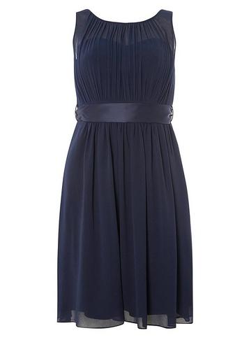 *showcase Navy Beth Skater Dress