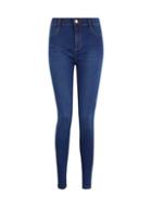 Dorothy Perkins Blue Frankie Super Skinny Ankle Grazer Jeans