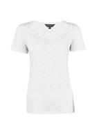 Dorothy Perkins Ivory Leopard Puff Print T-shirt