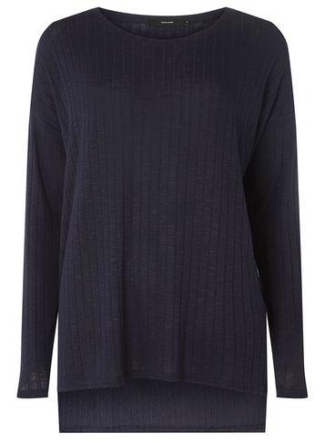 Dorothy Perkins *vero Moda Navy Oversized Knitted Blouse