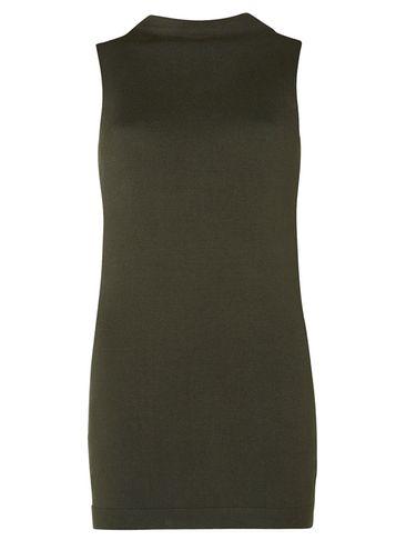 Dorothy Perkins Forest Sleeveless Cowl Jumper