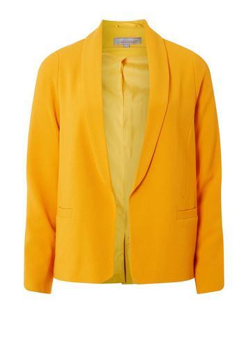 Dorothy Perkins Petite Ochre Crepe Jacket