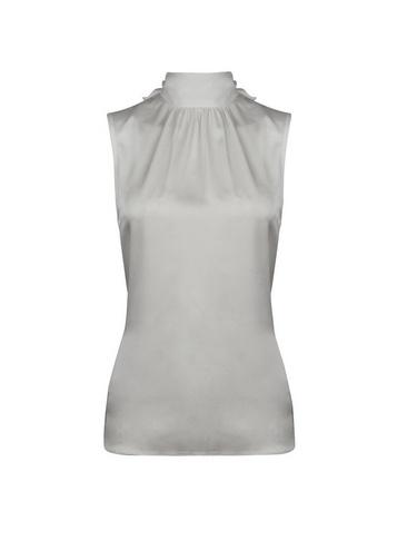 Dorothy Perkins Ivory Tie Back Sleeveless Top