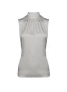 Dorothy Perkins Ivory Tie Back Sleeveless Top