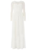 Dorothy Perkins *white Rosaline Maxi Dress