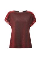 Dorothy Perkins Red Sequin T-shirt