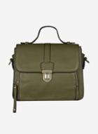 Dorothy Perkins Olive Top Handle Cross Body Bag