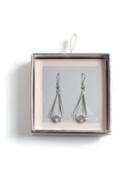Dorothy Perkins Silver Finish Trapped Earrings