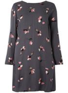 Dorothy Perkins *juna Rose Curve Grey Printed Dress