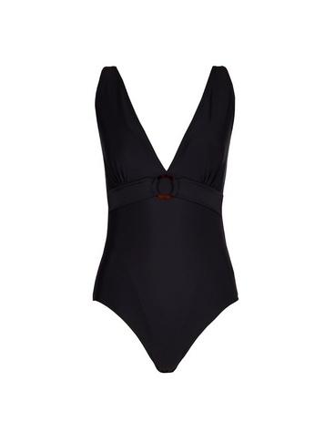 Dorothy Perkins *dp Beach Black Tortoise Ring Swimsuit
