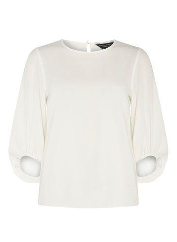 Dorothy Perkins Ivory Bubble Cuff Top